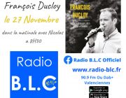 François Ducloy - Présentation De L'album Nos Meilleurs Souvenirs 27 Novembre 2020
